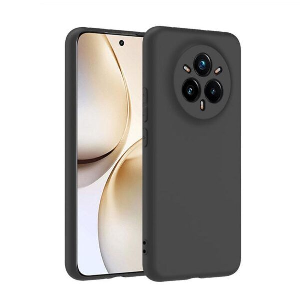 TechWave Soft Silicone case for Realme 14 Pro+ 5G black