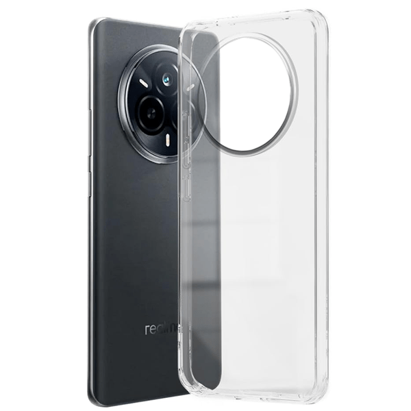TechWave Ultra Slim 0.5mm back case for Realme 14 Pro+ transparent