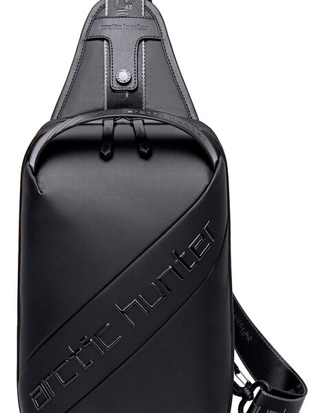 ARCTIC HUNTER τσάντα Crossbody XB00121, 5.5L, μαύρη