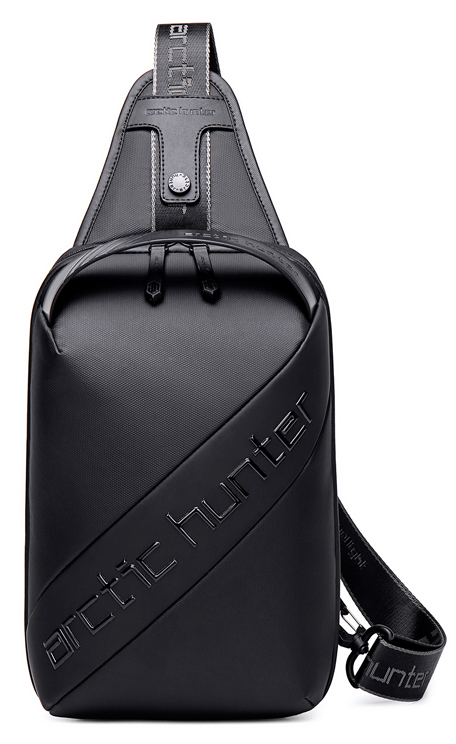 ARCTIC HUNTER τσάντα Crossbody XB00121, 5.5L, μαύρη