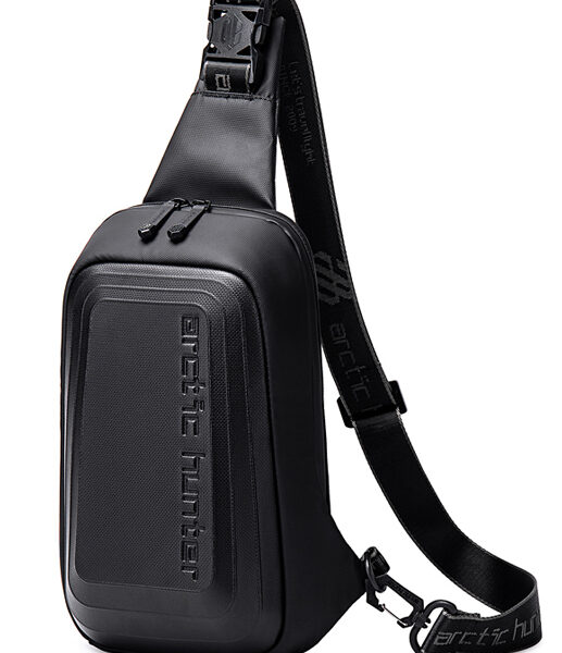ARCTIC HUNTER τσάντα Crossbody XB00126, 5.4L, μαύρη