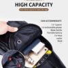 Δερμάτινο τσαντάκι body Bull Captain XB 105 μαύρο