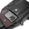 Δερμάτινο τσαντάκι body Bull Captain XB 128 μαύρο