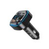 XO BCC08 FM transmitter Bluetooth, MP3, φορτιστής αυτοκινήτου 3,1A, μαύρο