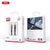 XO Clear NB-Q223B καλώδιο USB-C σε USB-C, 1μ, 60W, μαύρο