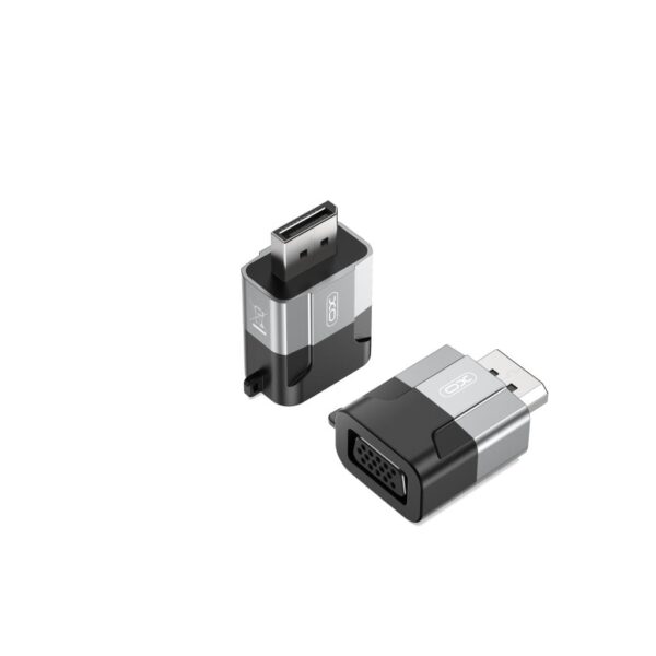 XO GB016 αντάπτορας Displayport σε VGA, γκρι