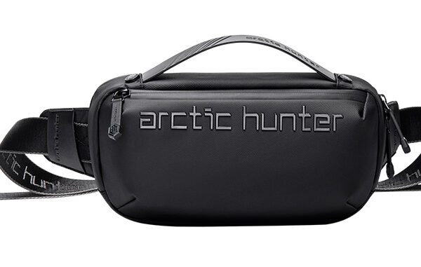 ARCTIC HUNTER τσάντα μέσης Y00020, 2L, μαύρη