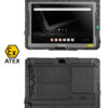 GETAC tablet ZX10-EX, 10.1", 4/64GB, 4G, 9980mAh, IP66/MIL-STD-810H/ATEX/IECEx, Android 13, μαύρο