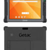 GETAC tablet ZX80, 8", 12/256GB, 4G, 4060mAh, IP67/MIL-STD-810H, Android 13, μαύρο