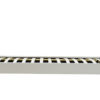 Κρεβάτι Nevil pakoworld 100x200 PU χρώμα λευκό ματ