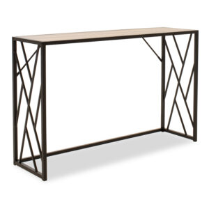 Βιβλιοθήκη Bookel pakoworld σε sonoma απόχρωση 59.6x27.5x60.4εκ