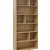 Βιβλιοθήκη Evergin pakoworld mdf σε oak απόχρωση 80x30x180εκ
