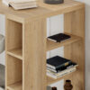 Γραφείο Colmar pakoworld σε oak απόχρωση 140x60x75εκ