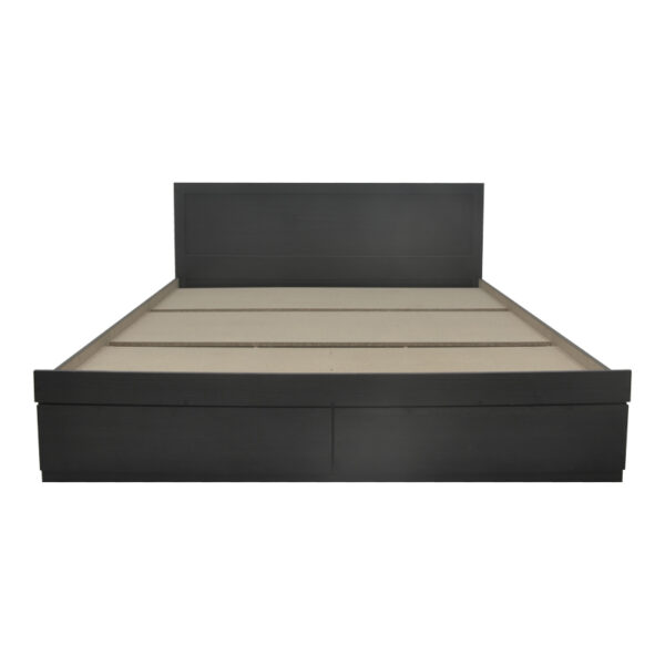 Κρεβάτι Olympus pakoworld με συρτάρι σε wenge απόχρωση 100x200εκ