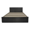 Κρεβάτι Olympus pakoworld με συρτάρι σε wenge απόχρωση 150x200εκ