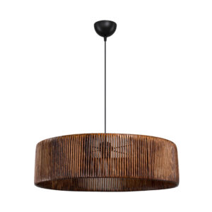 Βιβλιοθήκη Bookel pakoworld σε sonoma απόχρωση 59.6x27.5x60.4εκ