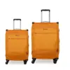 Βαλίτσες Υφασμάτινες σετ Newcom μικρή μεσαία N1510 orange