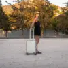 Βαλίτσα καμπίνας Αλουμινίου Newcom N1526/50 ασημί