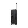 Βαλίτσες σετ Newcom (ABS+PC) μικρή μεσαία N1605 dark grey