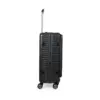 Βαλίτσες σετ Newcom (ABS+PC) μικρή μεσαία N1605 dark grey