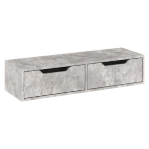 Τραπέζι σαλονιού Monty pakoworld oak-μαύρο μαρμάρου 116x46x46εκ