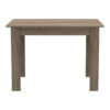 Τραπεζαρία Manka-Bella pakoworld σετ 5τεμ σε sonoma truffle απόχρωση 110x80x70εκ