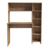 Γραφείο με βιβλιοθήκη Janson pakoworld σε oak απόχρωση 113.2x40x141.8εκ