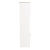 Ντουλάπα κουζίνας Rowan pakoworld σε λευκή-sonoma απόχρωση 60x42x182εκ