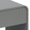 Κομοδίνο Zeplen pakoworld MDF σε γκρι απόχρωση 40x40x53εκ