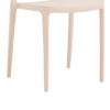 Καρέκλα Amvroan στοιβαζόμενη pakoworld με UV protection cappuccino pp 51x49x79.5εκ
