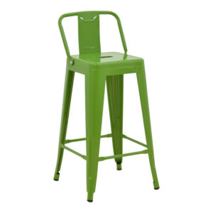 Καρέκλα Gaston I pakoworld PP-PU σε μαύρη απόχρωση 48.5x53.5x81.5εκ