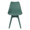 Καρέκλα Gaston I pakoworld PP-PU σε μέντα απόχρωση 48.5x53.5x81.5εκ