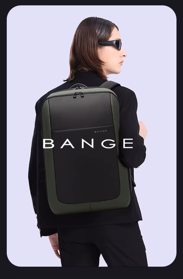 Σακίδιο πλάτης laptop με USB 22L 15,6” Bange 2952 χακί