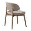 Καρέκλα Siena pakoworld rubberwood σε φυσική-εκρού απόχρωση 48x50x81εκ