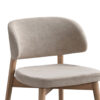 Καρέκλα Siena pakoworld rubberwood σε φυσική-εκρού απόχρωση 48x50x81εκ