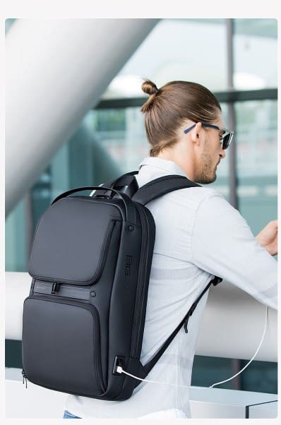 Σακίδιο πλάτης 24L Laptop 15,6” Bange 7261 μαύρο