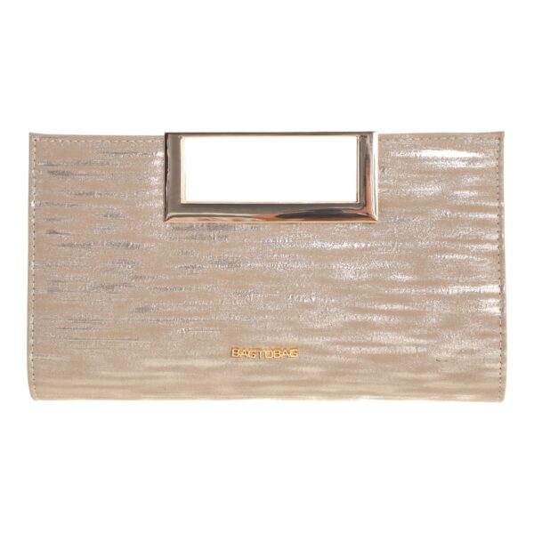 Τσάντα φάκελος clutch MD2521 - Σαμπανιζέ