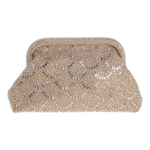 Τσάντα φάκελος clutch MD2533 - Χρυσό