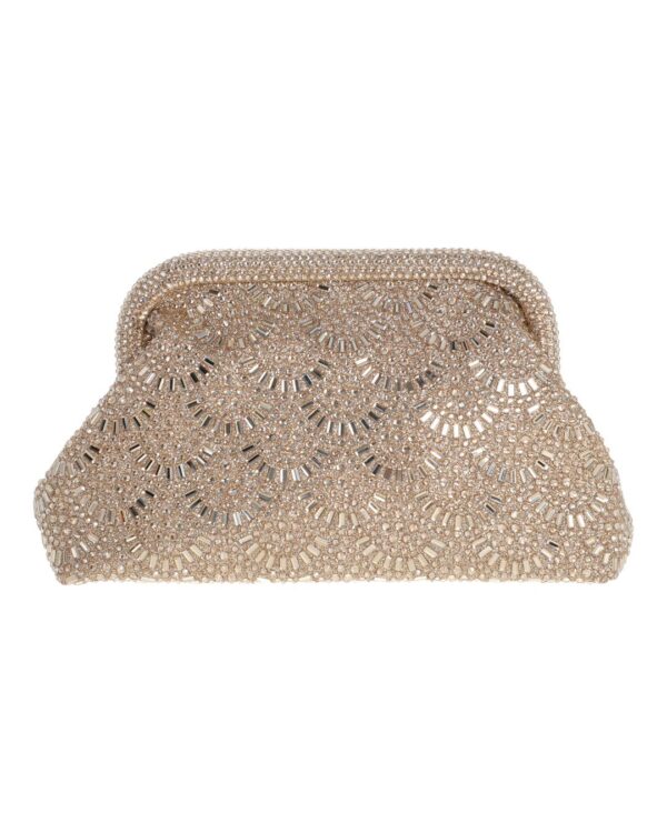 Τσάντα φάκελος clutch MD2533 - Χρυσό