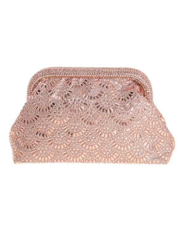 Τσάντα φάκελος clutch MD2533 - Ροζ