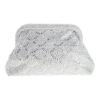 Τσάντα φάκελος clutch MD2533 - Ασημί