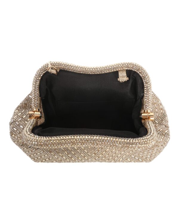 Τσάντα φάκελος clutch MD2534 - Χρυσό