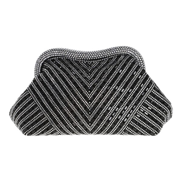 Τσάντα φάκελος clutch MD2534 - Μαύρο