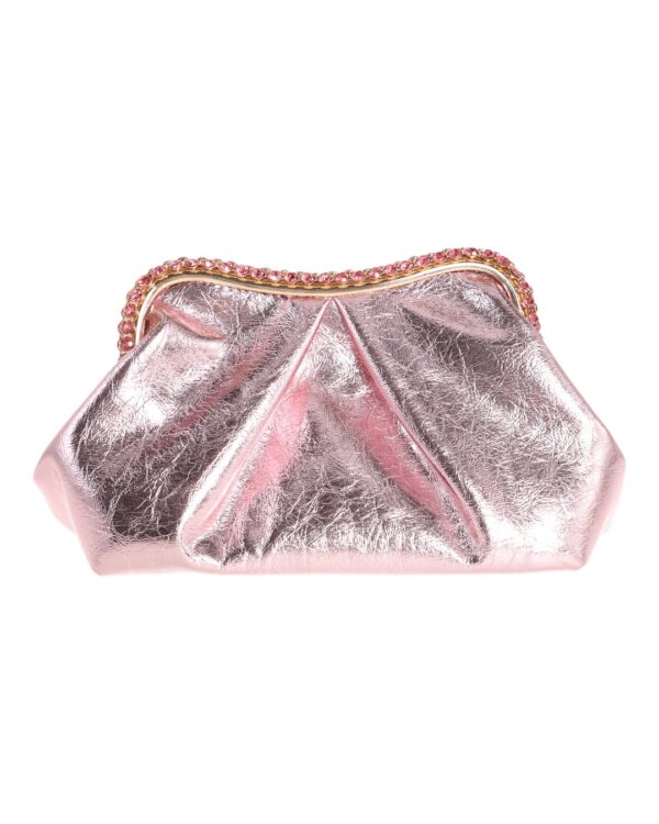 Τσάντα φάκελος clutch MD2537 - Ροζ