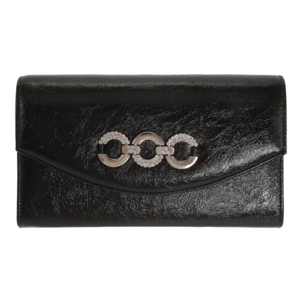 Τσάντα φάκελος clutch MD2538 - Μαύρο