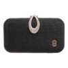 Τσάντα φάκελος clutch JH2240 - Μαύρο