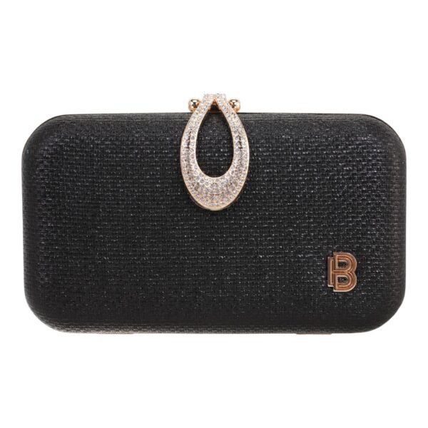 Τσάντα φάκελος clutch JH2240 - Μαύρο