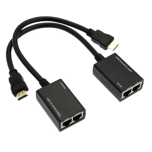 POWERTECH HDMI video extender CAB-H078 μέσω καλωδίου RJ45, 1080p, 30m