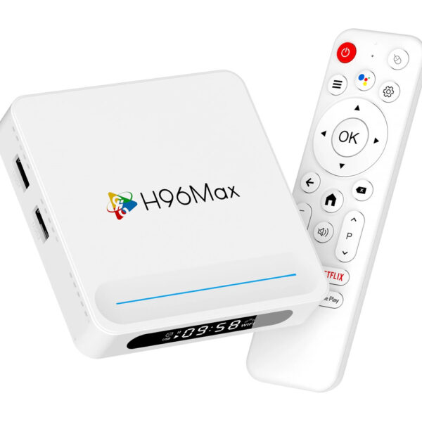 H96 MAX TV Box H618 Plus, 8K, 4/32GB, WiFi 6, Bluetooth, Android 14
