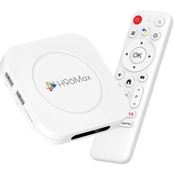 H96 MAX TV Box M1 Plus, 8K, 2/16GB, WiFi 6, Bluetooth, Android 14